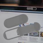Laptop webcam-cover VIVIAN Convoy grey