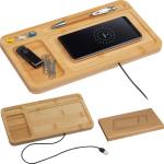 Wireless charging desk pad Fawn