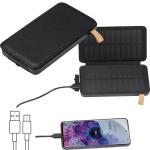 Solar powerbank 8,000 mAh Black