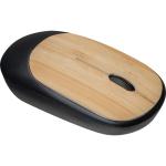 Bamboo computer mouse Black