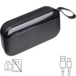 Lautsprecher mit LED Licht Schwarz