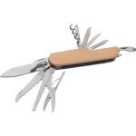 11-Parts stainless steel pocket knife Fawn