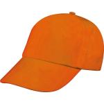 5-panel classic baseball cap Orange