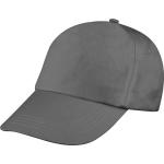 5-panel classic baseball cap Anthracite