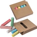 Chalks in box Brown