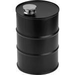 Hip flask barrel Black