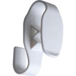 Taschenhalter aus Kunststoff für Trolleys Weiß