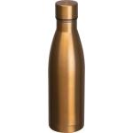 Double wall vacuum bottle Gold