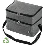 Kühltasche aus recycelten Kunststoffen Anthrazit