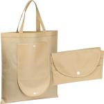 Non Woven Tasche, faltbar Beige
