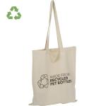 Einkaufstasche aus recycelten Kunststoffen Beige