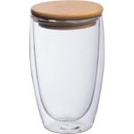Double-walled glass with 500 ml filling capacity Transparent