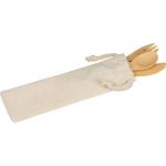 Bamboo cutlery set Fawn