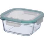 Glass container with lid THERESA Transparent