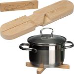 Klappbarer Untersetzer Beige