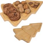 Bamboo snack tray Fawn