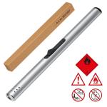 Slim long metal electronic lighter Convoy grey