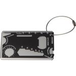 Survival Kofferanhänger aus Aluminium Schwarz