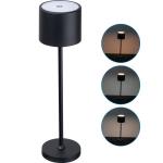 CrisMa table lamp with touch sensor Black