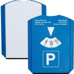 Parking disc with ice scraper Aztec blue