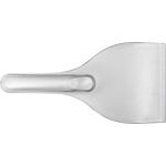 Ice scraper transparently frosted Transparent