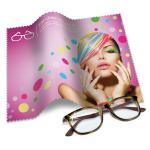 Microfiber glasses cloth 15 x 15 cm 