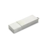 USB Stick Metal Slim 3.0 Flat silver | 8 GB USB3.0