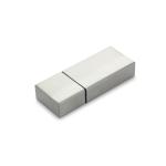 USB Stick Metal Carve Silber matt | 128 MB