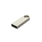 USB Stick Metal Star Round IN STOCK Silver | 4 GB
