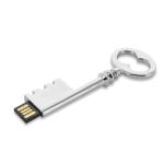 USB Stick Schlüssel Retro Silber | 128 MB