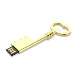 USB Stick Schlüssel Retro Gold | 128 MB