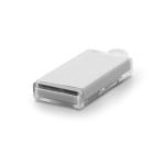 USB Stick Mini Slide Silber | 128 MB