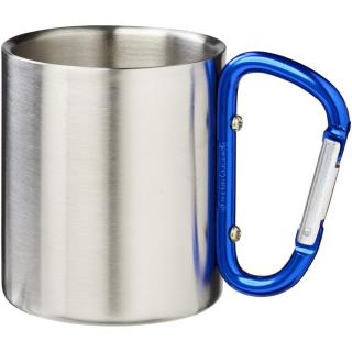 Alps 200 ml Isolierbecher mit Karabinergriff Blau