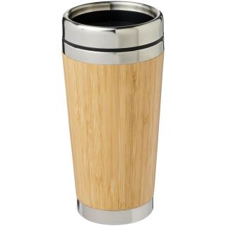 Bambus 450 ml Becher mit Bambus-Außenseite 