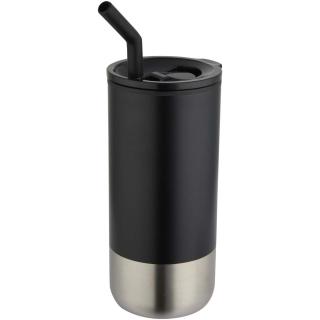 Grayson 480 ml RCS recycled insulated tumbler with straw 