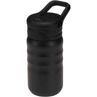 Knox 350 ml RCS recycled double wall stainless steel sport bottle with flip straw 