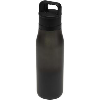 SMART 500 ml RCS recycled stainless steel double wall vacuum insulated tumbler Black