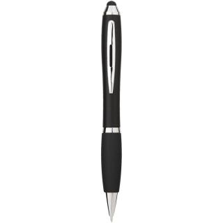 Nash Stylus bunter Kugelschreiber mit schwarzem Griff (schwarze Mine) 