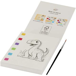 Quell colouring book and water brush pen set 