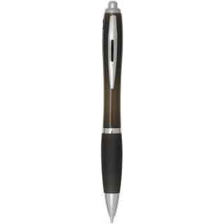 Nash RCS recycled plastic ballpoint pen with coloured barrel and grip (black ink) 