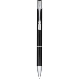 Moneta anodized aluminium click ballpoint pen (blue ink) 