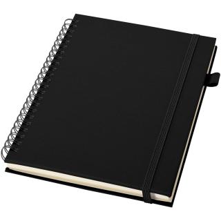 Liss A5 recycled plastic hard cover spiral notebook 