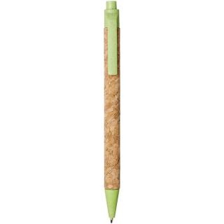 Midar cork and wheat straw ballpoint pen (black ink) 