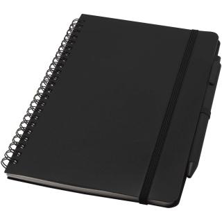 Thalaasa A5 Hardcover Notizbuch mit Kugelschreiber (schwarze Mine) 