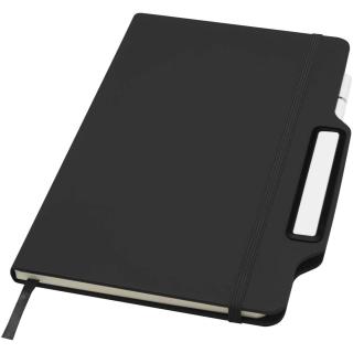 Nexus A5 hard cover notebook with pen and pencil combo (black ink) 