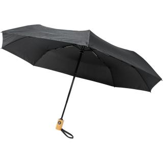 Bo 21" foldable auto open/close recycled PET umbrella 