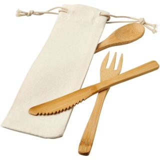 Celuk bamboo cutlery set 