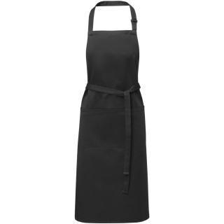 Andrea 240 g/m² apron with adjustable neck strap Black