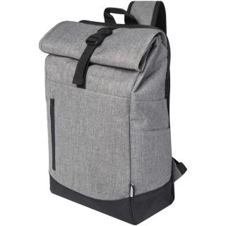 Hoss 15,6" GRS recycelter Rolltop Laptop-Rucksack 12L 