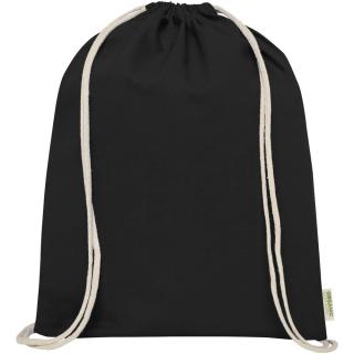 Orissa 140 g/m² GOTS organic cotton drawstring bag 5L 